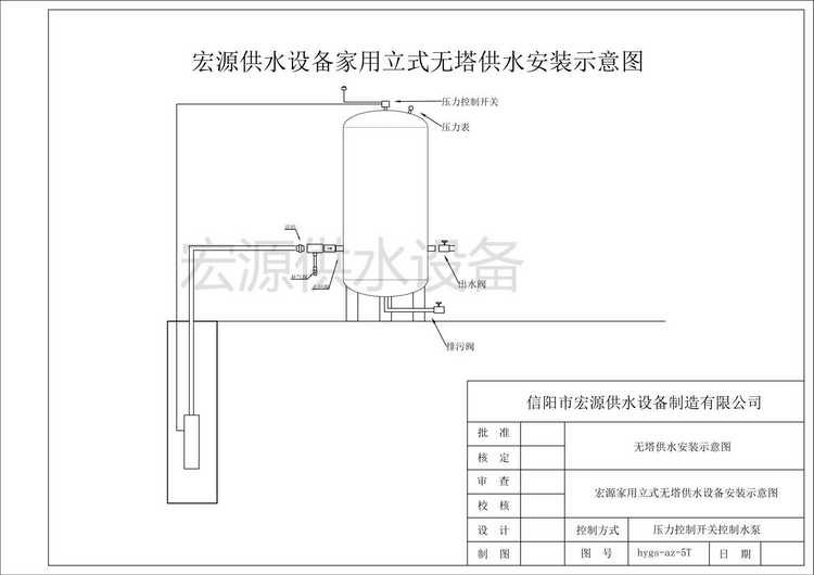無(wú)塔供水器怎么安裝？